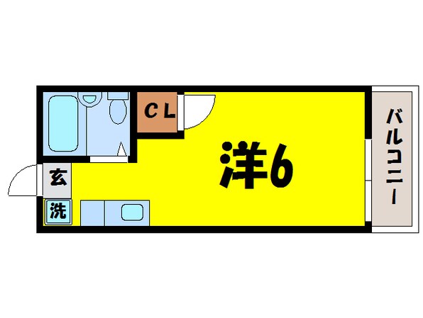 テラス江南の物件間取画像